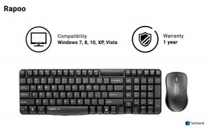 Rapoo X1800 Wireless Keyboard & Mouse