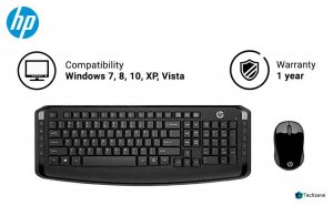 HP 3ML04AA Wireless Keyboard & Mouse