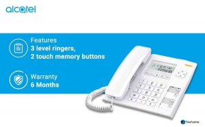 Alcatel T-56 Corded Landline Phone 