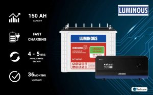 luminous 1100va inverter