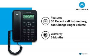 Motorola CT202i Corded Phone With Caller ID & Speaker Phone
