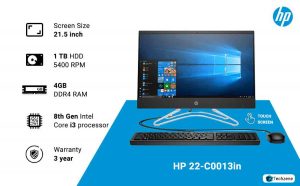 HP 22-C0013in 21.45-inch All-in-One Desktop