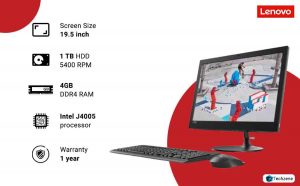 Lenovo AIO 330 F0D70019IN 19.5-inch All-in-One Desktop