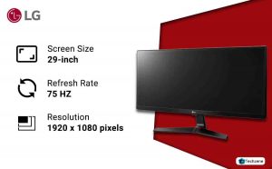 LG 29 inch 75Hz Gaming Monitor InBuilt Speaker