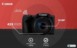 Canon PowerShot SX430B 20MP Digital Camera