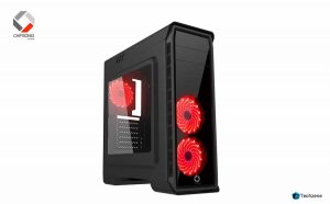 CHIPTRONEX GX1000 V2 Mid Tower ATX Acrylic Side Window Gaming Cabinet