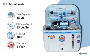R. K. Aqua Fresh India 15-Liters Adjuster Water Purifier