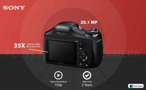 Sony Cyber-Shot DSC-H300/BC E32 Point & Shoot Digital Camera