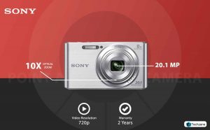 Sony Cybershot DSC-W830/S 20.1MP Digital Camera
