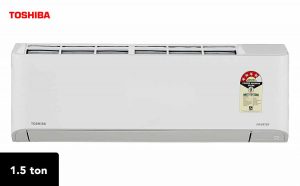 Toshiba 1.5 Ton 4Star Inverter Split AC RAS-18BKCV-IN+RAS-18BACV-IN