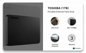 Toshiba Canvio Basic 1TB A3 Drive