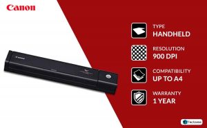 Canon imageFORMULA Personal Document Scanner