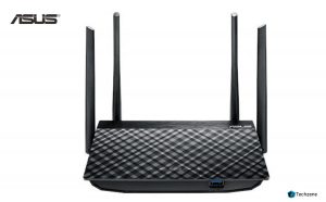 Asus RT-AC58U AC1300 Dual Band Gigabit Wireless Router (Black, Not a Modem)