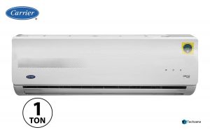 Carrier 1 Ton 3 Star Split AC (Copper, CAS12EK3R39F0+CF123R3CC90, White)