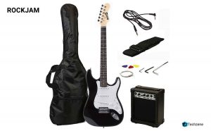 RockJam RJEG02-SK-BK Electric Guitar Starter Kit