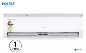 Voltas 1 Ton 3 Star Split AC (Copper, 123 CZA, White)