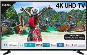Samsung 108 cm (43 Inches) 4K LED Smart TV
