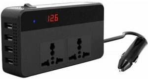 Vantro Power Inverter 200W with 4 USB and 2 AC Port