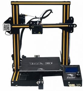 WOL3D UPGRADED Creality Ender 3 DIY 3D Printer