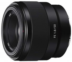Sony SEL50F18F lens