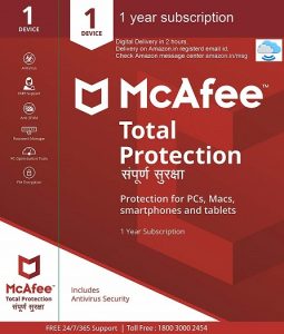 McAfee Total Protection anti virus